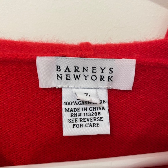Barneys New York Cashmere Pullover Size 2 - Picture 3 of 4